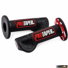 Дръжки за мотоциклет PG519 2бр/к-т С червено