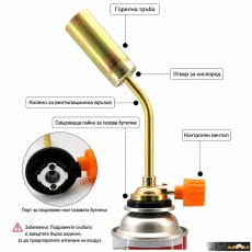 Накрайник газова горелка PA1617