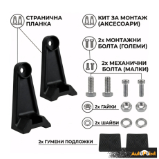 Лед бар 234w 126см 07234