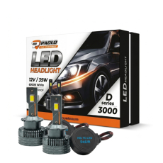 ДИОДНИ КРУШКИ D4S 35W 6000K 2БР К-Т 2601