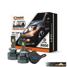 ДИОДНИ КРУШКИ D4S 35W 6000K 2БР К-Т 2601