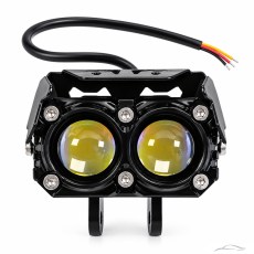 Халоген за мпс 2LED 12-24V - БЯЛО/ЖЪЛТО