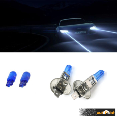 Халогенни крушки H1 + габарити Т10