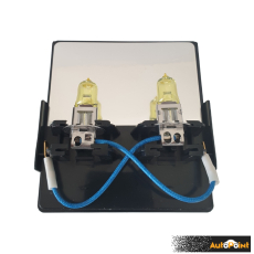 Халогенни крушки HNG H3 55W тип ''Golden eye'' жълти 2бр/к-т