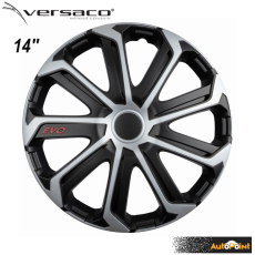 Тасове за джанти 14'' Versaco Evo Black/Silver