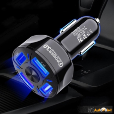 Универсално USB зарядно с 4 USB порта - 2461