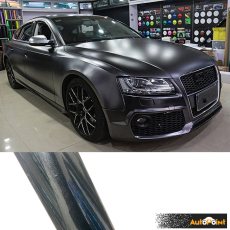 Фолио за облепяне черен металик 1.52х1м S6002