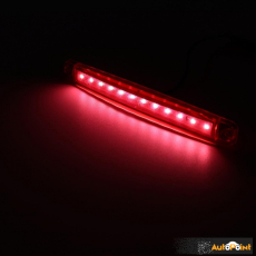 Габарит 0050 с 12 LED диода - 24V Червен