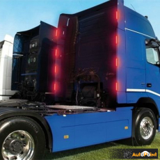 Габарит 0050 с 12 LED диода - 24V Червен