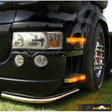 Габарит 0050 с 12 LED диода - 24V Оранжев