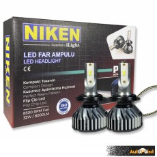 Диодни крушки Niken H7 ПРО 2бр/к-т