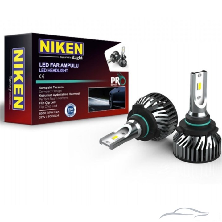 Диодни крушки Niken 9006 ПРО 2бр/к-т