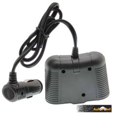 Разклонител за запалка 2-ка+USB 1645