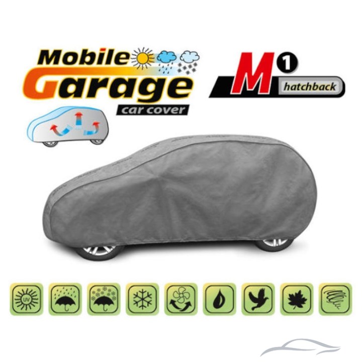 Покривало Kegel серия Mobile размер M1 сиво за хечбек