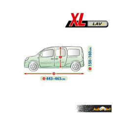 Покривало Kegel серия Mobile размер XL сиво за LAV