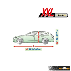 Покривало Kegel серия Mobile размер XXL сиво за хечбек/комби