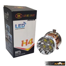 LED крушка за мотор H4 Голд боди