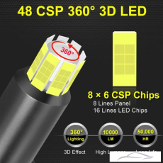 Крушки Диодни H8/H11 100W - 12V