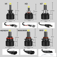 Крушки Диодни H8/H11 100W - 12V