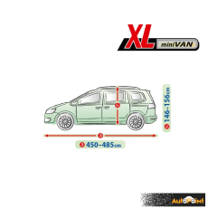 Покривало Kegel серия Mobile Garage размер XL сиво за миниван