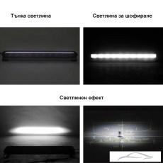 Лед бар 5832 120W- 80см