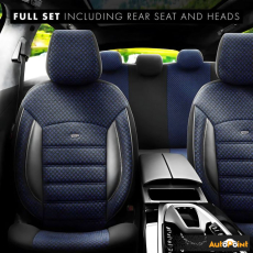 Тапицерия за седалки Otom Sport Plus PLS104 (черно/синьо)