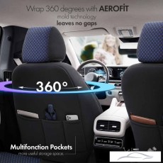 Тапицерия за седалки Otom Sport Plus PLS104 (черно/синьо)