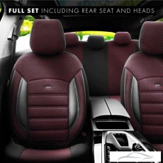 Тапицерия за седалки Otom Sport Plus PLS103 (черно/бордо)