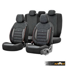 Тапицерия за седалки Otom Sport Plus PLS102 (черно/червено)