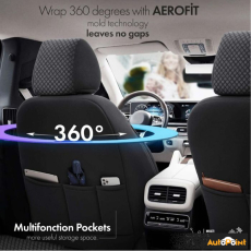 Тапицерия за седалки Otom Sport Plus PLS102 (черно/червено)