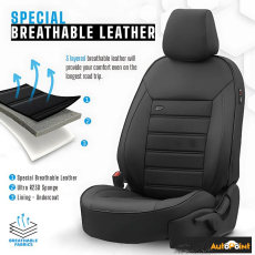 Тапицерия за седалки Otom Premium PRM101 (Черно)
