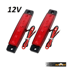 Диодни габарити червени - 12V