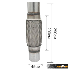 Мека връзка 17508N - 45Х200 с ТРЪБА