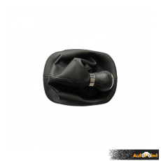 Топка за скоростен лост с маншон съвместима с Passat B6 3C (05-10) с 5 скорости - Black