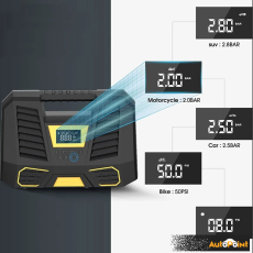 Компресор дигитален за гуми 12V - 1808-1