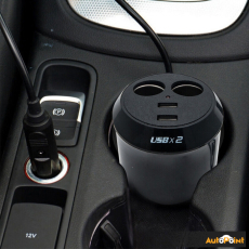 Разклонител за запалка USB WF028