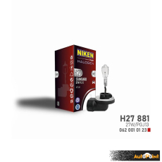 Крушка NIKEN - H27W/2 (881) 27W 12V