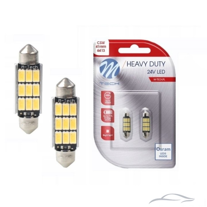 Диодни Крушки 24V Канбъс - LB9816W 41мм