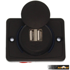 ДВОЕН USB ПОРТ 12-24V - W05237