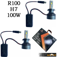Диодни крушки R100 - H7 - 12V/24V