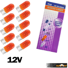 Крушки Maxxx Light Т10 5W - 12V 10 БР/КУТИЯ