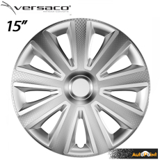 Тасове за джанти 15'' Versaco Carbon Aviator - Silver