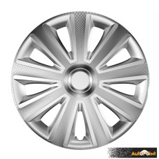 Тасове за джанти 16'' Versaco Carbon Aviator - Silver