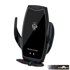 Поставка за телефон с Wireless Charger PG154 - Черна