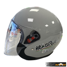 Каска за мотор - PA519 Сиво