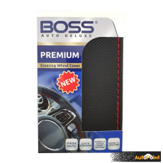 Калъф шиещ Boss - черен с червено перфориран