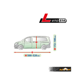 Покривало Kegel серия Mobile размер L514 сиво за VITO