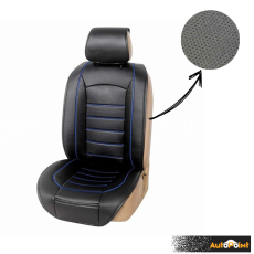Калъф за седалка на МПС 3019 1 Брой - Черно/Синьо