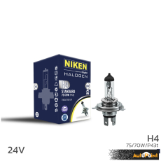 Kрушкa NIKEN - H4 75W/70W 24V