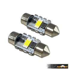Диодни крушки 82306 - 31мм - 12/24V - 2бр/к-т